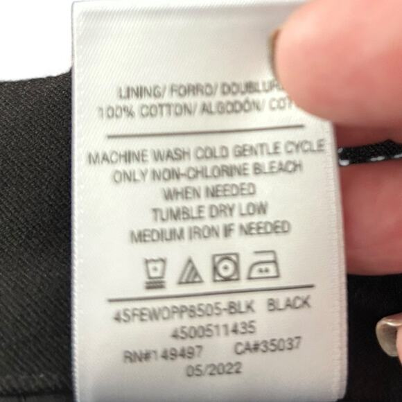 Favorite Daughter The Favorite Pant Women's Size 12 Black Career Classic NEW - Picture 7 of 7